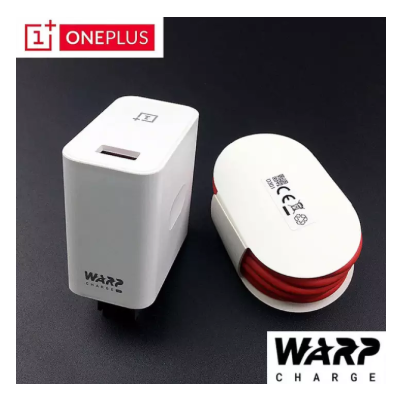 Genuine OnePlus 'WC0506A1HK' Warp Charger 30w Power Adapter with Type-C USB Cable for 7/7pro, 7T/7T pro
